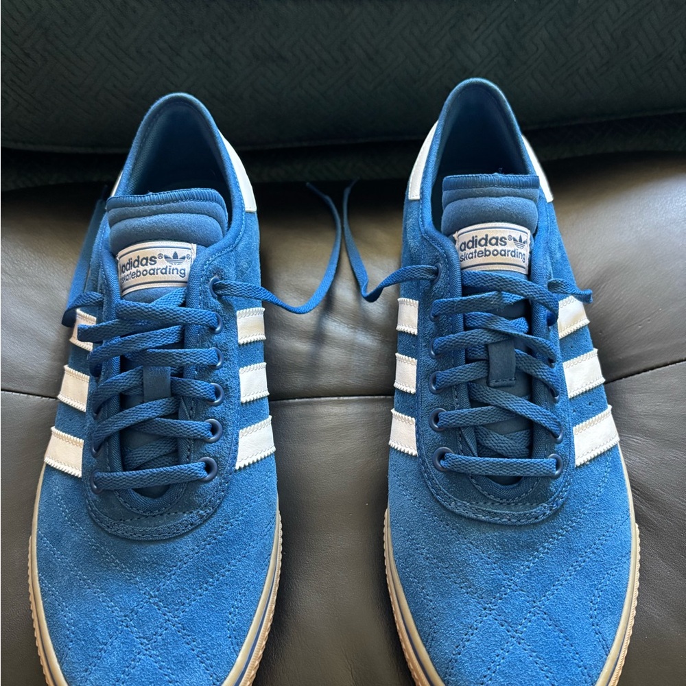 Adidas Men's Blue Skateboarding Shoes
